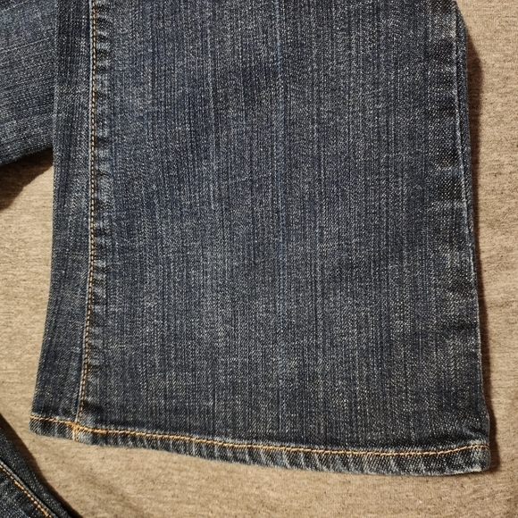 Old Navy "The Flirt" Mid-Rise Boot-Cut Stretch Blue Denim Jeans Women's Size 12 - Picture 7 of 14